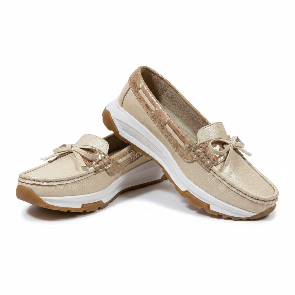 Mocasin Cuero Dama Gavani 1010