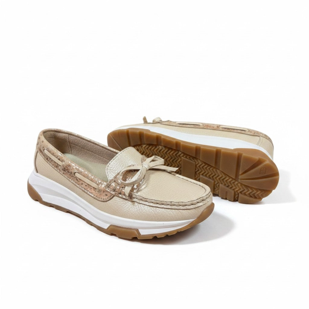 Mocasin Cuero Dama Gavani 1010