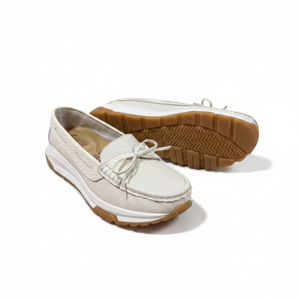 Mocasin Cuero Dama Gavani 1007
