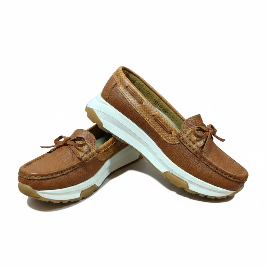Mocasin Cuero Dama Gavani 1009