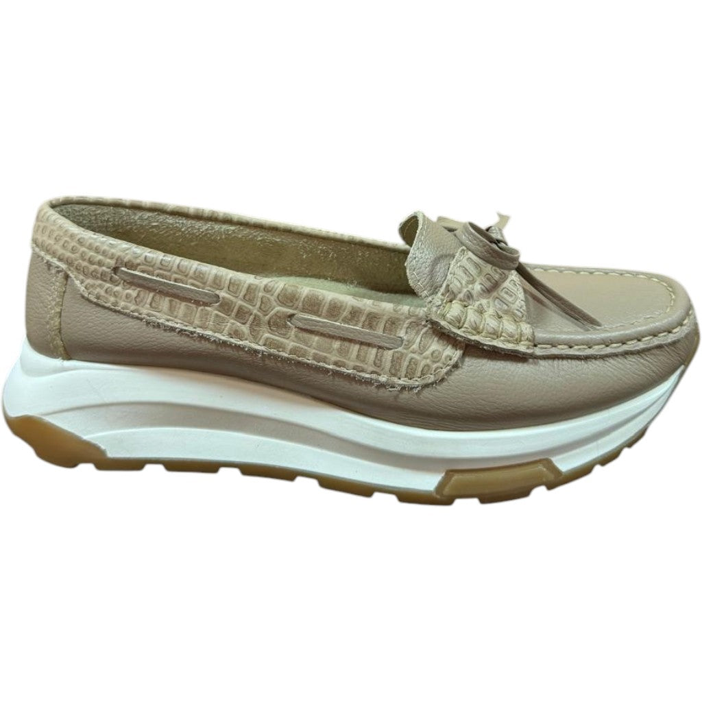 Mocasin Cuero Dama Gavani 1006